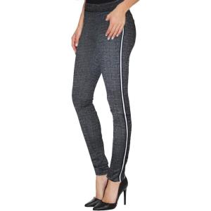 imageHybrid ampamp Company Womens Basic Skinny Stretchy Side Stripe Work PantsKp47916skblack