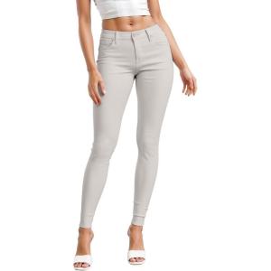 imageHybrid ampamp Company Womens Hyper Ultra Stretch Comfy Skinny Leg Work Casual PantsLight Grey