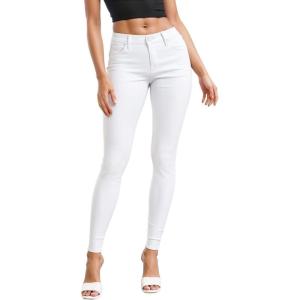 imageHybrid ampamp Company Womens Hyper Ultra Stretch Comfy Skinny Leg Work Casual PantsWhite