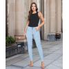 imageHybrid ampamp Company Womens Butt Lift V3 Super Comfy Stretch DenimLight Wash