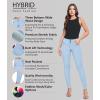 imageHybrid ampamp Company Womens Butt Lift V3 Super Comfy Stretch DenimLight Wash