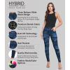 imageHybrid ampamp Company Womens Butt Lift V3 Super Comfy Stretch DenimPantsnavyca