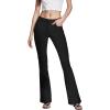 imageHybrid ampamp Company Womens Hyper Ultra Stretch Comfy Boot Cut Leg Flare Work Casual PantsBlack