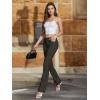 imageHybrid ampamp Company Womens Hyper Ultra Stretch Comfy Boot Cut Leg Flare Work Casual PantsBrown