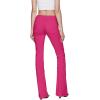 imageHybrid ampamp Company Womens Hyper Ultra Stretch Comfy Boot Cut Leg Flare Work Casual PantsFuchsia