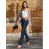 imageHybrid ampamp Company Womens Hyper Ultra Stretch Comfy Boot Cut Leg Flare Work Casual PantsNavy