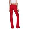 imageHybrid ampamp Company Womens Hyper Ultra Stretch Comfy Boot Cut Leg Flare Work Casual PantsRed