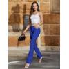 imageHybrid ampamp Company Womens Hyper Ultra Stretch Comfy Boot Cut Leg Flare Work Casual PantsRoyal