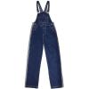 imageHybrid ampamp Company Womens Super Comfy Stretch Denim jumpsuit Pants OverallsDark Wash2