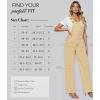 imageHybrid ampamp Company Womens Super Comfy Stretch Denim jumpsuit Pants OverallsPvj156998khaki