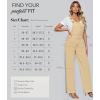 imageHybrid ampamp Company Womens Super Comfy Stretch Denim jumpsuit Pants OverallsPvj6032khaki