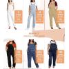 imageHybrid ampamp Company Womens Super Comfy Stretch Denim jumpsuit Pants OverallsPvj6041medium Was