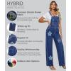 imageHybrid ampamp Company Womens Super Comfy Stretch Denim jumpsuit Pants OverallsPvj6041medium Was