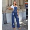 imageHybrid ampamp Company Womens Super Comfy Stretch Denim jumpsuit Pants OverallsPvj6041medium Was
