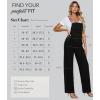 imageHybrid ampamp Company Womens Super Comfy Stretch Denim jumpsuit Pants OverallsPvj6092jblk