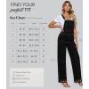 imageHybrid ampamp Company Womens Super Comfy Stretch Denim jumpsuit Pants OverallsPvj6108black