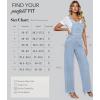 imageHybrid ampamp Company Womens Super Comfy Stretch Denim jumpsuit Pants OverallsPvj6126light Wash