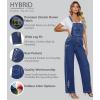 imageHybrid ampamp Company Womens Super Comfy Stretch Denim jumpsuit Pants OverallsPvj6126medium Was
