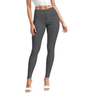 imageHybrid ampamp Company Womens Butt Lift V3 Super Comfy Stretch DenimGun Metal