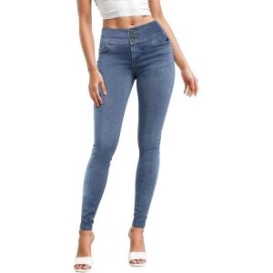imageHybrid ampamp Company Womens Butt Lift V3 Super Comfy Stretch DenimMedium Blu