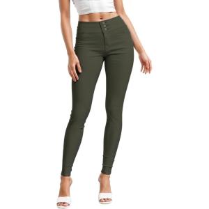 imageHybrid ampamp Company Womens Butt Lift V3 Super Comfy Stretch DenimOlive