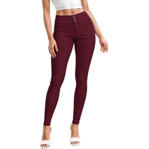 imageHybrid ampamp Company Womens Butt Lift V3 Super Comfy Stretch DenimWine
