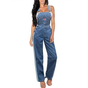 imageHybrid ampamp Company Womens Super Comfy Stretch Denim jumpsuit Pants OverallsMedium Blu9