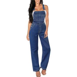 imageHybrid ampamp Company Womens Super Comfy Stretch Denim jumpsuit Pants OverallsPvj156998medium Was