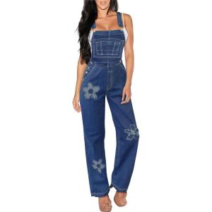 imageHybrid ampamp Company Womens Super Comfy Stretch Denim jumpsuit Pants OverallsPvj6041medium Was