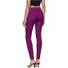 imageHybrid ampamp Company Super Comfy Stretch with Full Elastic Waist Pull On Millennium Twill PantMagenta
