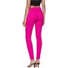 imageHybrid ampamp Company Super Comfy Stretch with Full Elastic Waist Pull On Millennium Twill PantNeon Pink