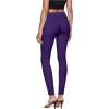imageHybrid ampamp Company Super Comfy Stretch with Full Elastic Waist Pull On Millennium Twill PantPurple
