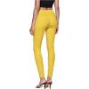 imageHybrid ampamp Company Super Comfy Stretch with Full Elastic Waist Pull On Millennium Twill PantYellow