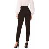 imageHybrid ampamp Company Women Stretch Skinny Dress Pants Nylon Ponte Pull On Office Leggings Trousers1073tbrown