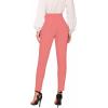 imageHybrid ampamp Company Women Stretch Skinny Dress Pants Nylon Ponte Pull On Office Leggings Trousers1073tcoral