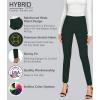 imageHybrid ampamp Company Women Stretch Skinny Dress Pants Nylon Ponte Pull On Office Leggings Trousers1073thunter