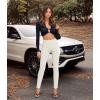 imageHybrid ampamp Company Women Stretch Skinny Dress Pants Nylon Ponte Pull On Office Leggings Trousers1073tivory