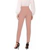 imageHybrid ampamp Company Women Stretch Skinny Dress Pants Nylon Ponte Pull On Office Leggings Trousers1073tmauve