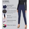 imageHybrid ampamp Company Women Stretch Skinny Dress Pants Nylon Ponte Pull On Office Leggings Trousers1073tnavy