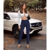 imageHybrid ampamp Company Women Stretch Skinny Dress Pants Nylon Ponte Pull On Office Leggings Trousers1073tnavy