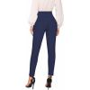 imageHybrid ampamp Company Women Stretch Skinny Dress Pants Nylon Ponte Pull On Office Leggings Trousers1073tnavy