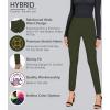 imageHybrid ampamp Company Women Stretch Skinny Dress Pants Nylon Ponte Pull On Office Leggings Trousers1073tolive