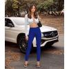 imageHybrid ampamp Company Women Stretch Skinny Dress Pants Nylon Ponte Pull On Office Leggings Trousers1073troyal