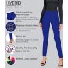 imageHybrid ampamp Company Women Stretch Skinny Dress Pants Nylon Ponte Pull On Office Leggings Trousers1073troyal
