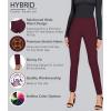 imageHybrid ampamp Company Women Stretch Skinny Dress Pants Nylon Ponte Pull On Office Leggings Trousers1073twine