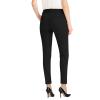 imageHybrid ampamp Company Womens Super Comfy Flat Front Stretch Trousers Chino PantsNewblack