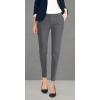 imageHybrid ampamp Company Womens Super Comfy Flat Front Stretch Trousers Chino PantsNewcharcoal