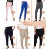 imageHybrid ampamp Company Womens Super Comfy Flat Front Stretch Trousers Chino PantsNewpowblu