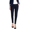 imageHybrid ampamp Company Womens Super Comfy Flat Front Stretch Trousers Chino PantsNewnavy