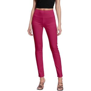 imageHybrid ampamp Company Super Comfy Stretch with Full Elastic Waist Pull On Millennium Twill PantFuchsia